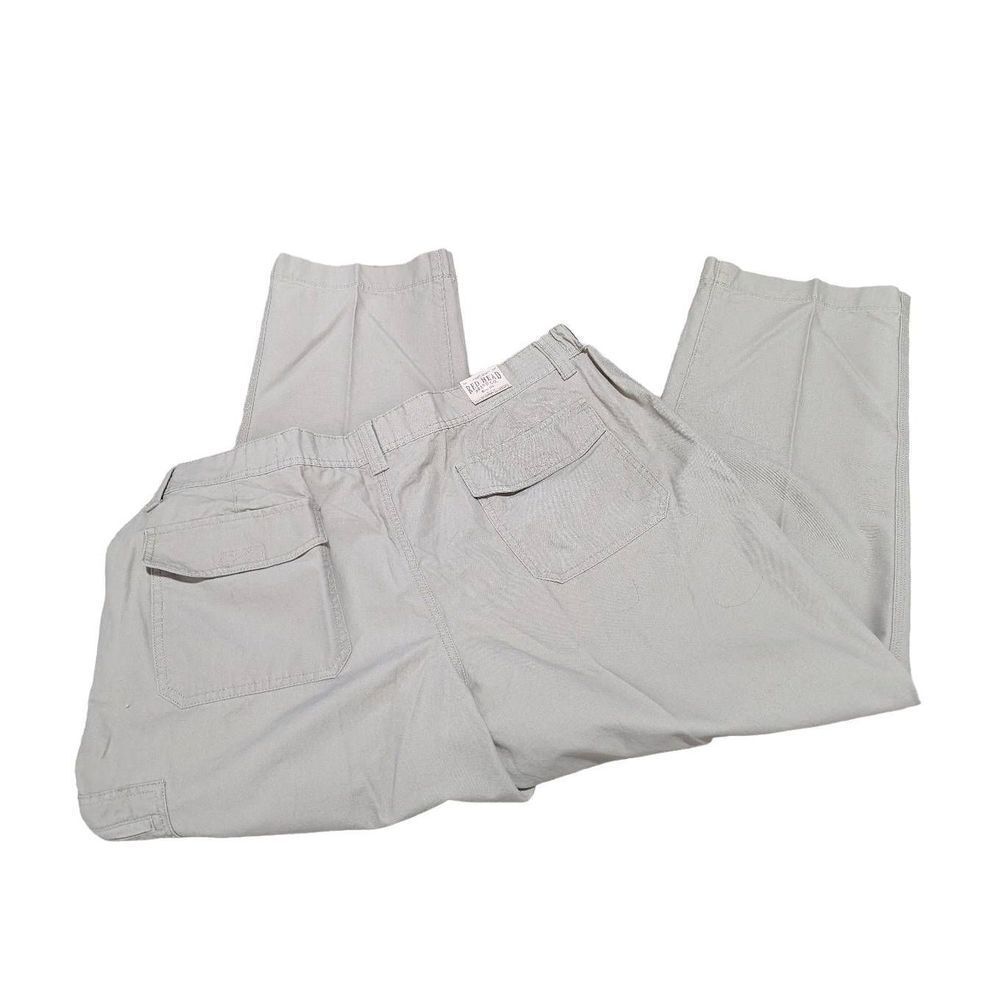 Red Head Brand Co. Men's 44 waist 30 inseam Khaki Casual Flat Front Pants - Picture 3 of 4